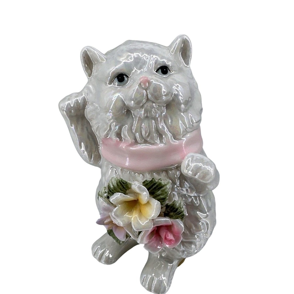 Cornerstone Creations Designer Collection Cat Kitten Kitty Figurine with Box